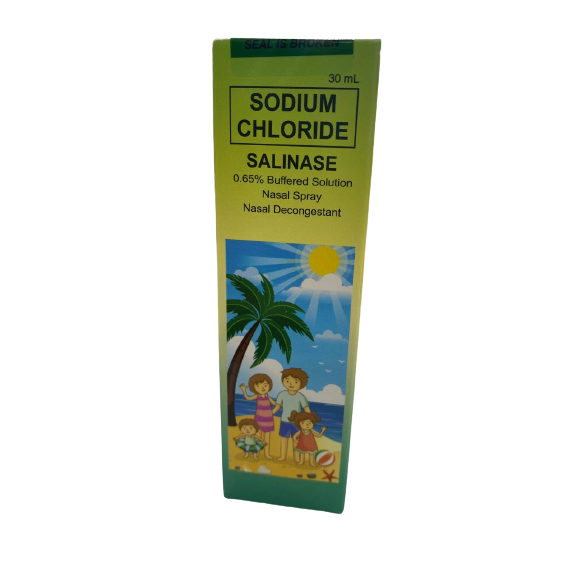 SALINASE Sodium Chloride 0.65 Buffered Solution Nasal Spray 30mL price